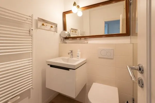 Badezimmer  Appartement Syltbrise