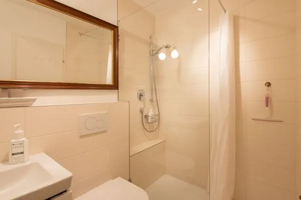 Badezimmer  Appartement Syltbrise