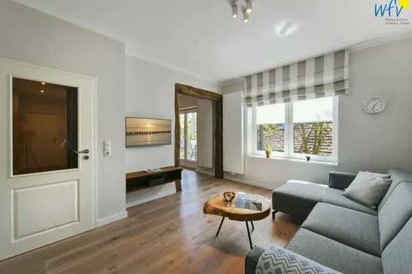 Wohnzimmer Alte Feuerwache Ferienwohnung 7