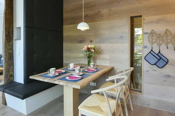 Essbereich Alte Feuerwache Ferienwohnung 7