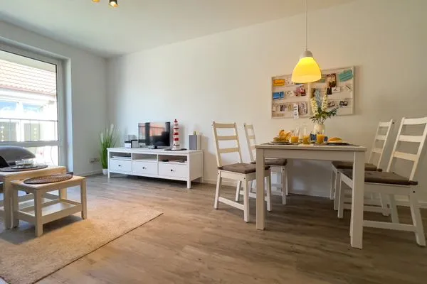 Nige Ooge FeWo 7 Sahlenburg - Wohnzimmer