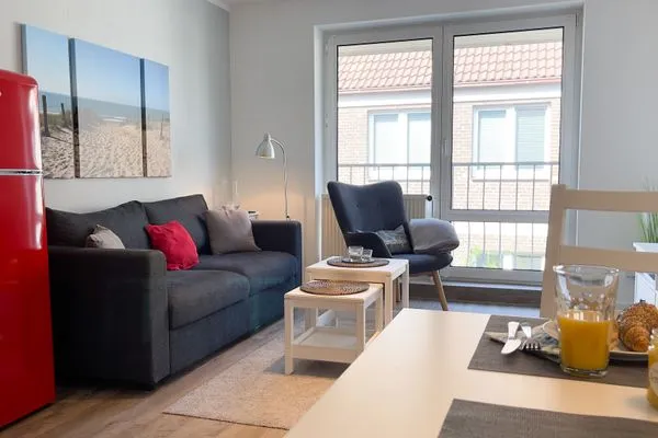 Nige Ooge FeWo 7 Sahlenburg - Wohnzimmer