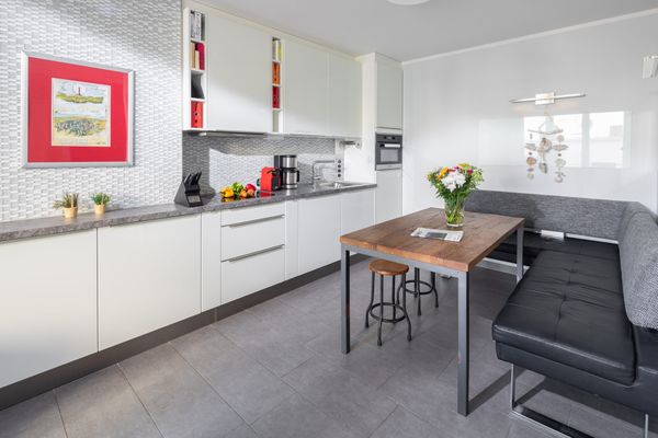 Residenz Windjammer Wohnung 1 Norderney-Stadt - Küche / Küchenzeile