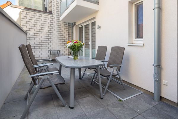 Residenz Windjammer Wohnung 1 Norderney-Stadt - Terrasse