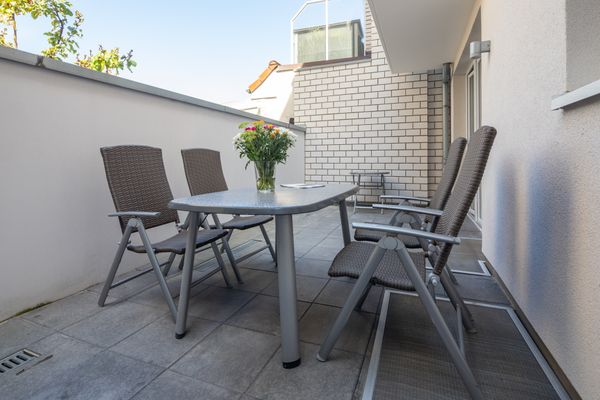 Residenz Windjammer Wohnung 1 Norderney-Stadt - Terrasse