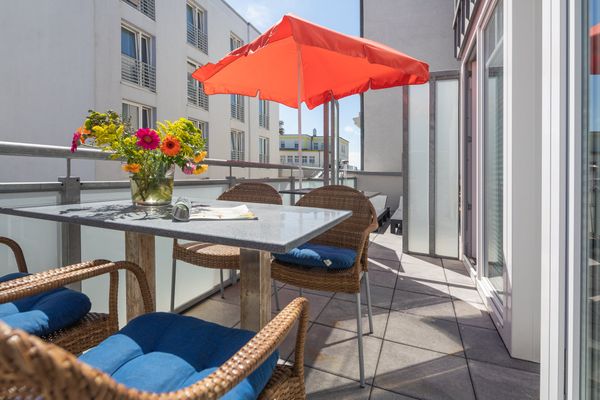 Residenz Windjammer Wohnung 2 Norderney-Stadt - Balkon