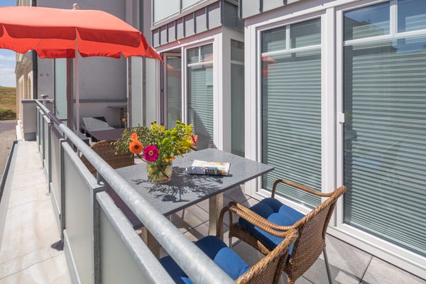 Residenz Windjammer Wohnung 2 Norderney-Stadt - Balkon