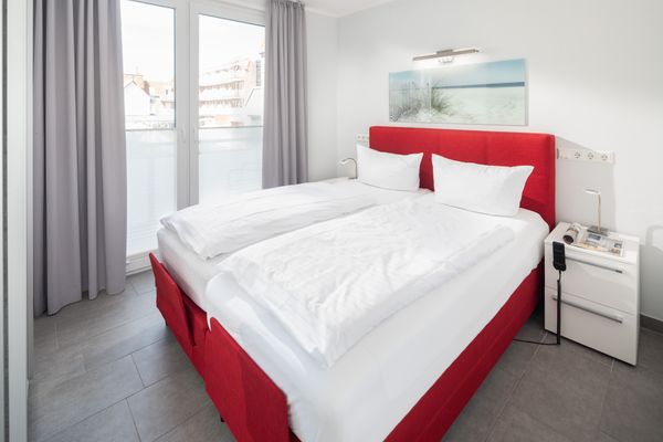 Residenz Windjammer Wohnung 2 Norderney-Stadt - Schlafzimmer
