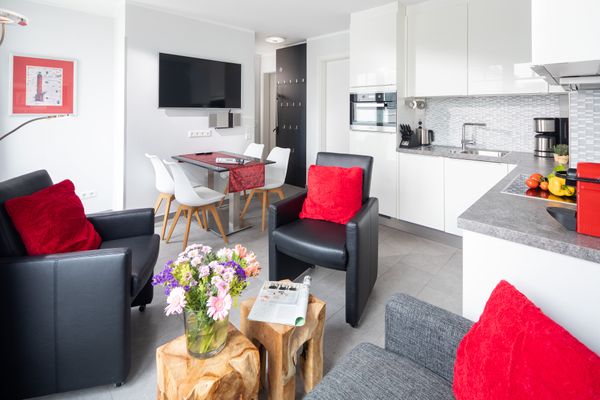 Residenz Windjammer Wohnung 3 Norderney-Stadt - Wohnzimmer