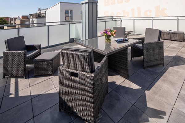Residenz Windjammer Wohnung 3 Norderney-Stadt - Terrasse
