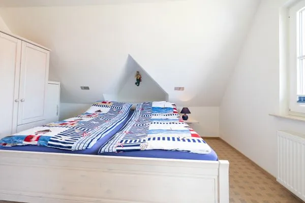 Schlafzimmer Haus Waltraud Ferienwohnung  „Popenstuuv"