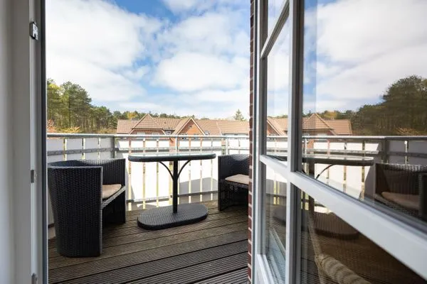 Balkon Haus Waltraud Ferienwohnung  „Popenstuuv"