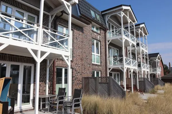 Hauptansicht Haus *Weiße Düne* Ferienwohnung *Weiße Düne 5*