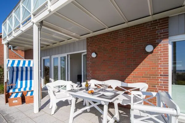 Terrasse Haus Ran Ferienwohnung Ran 1