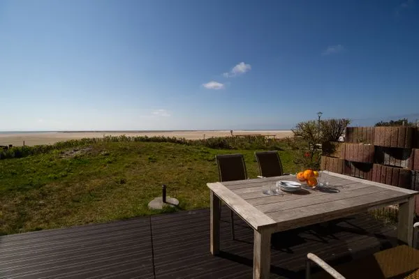 Terrasse Haus Kap Hoorn Ferienwohnung Seeblick