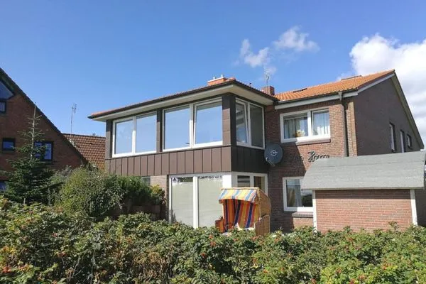 Hauptansicht Haus Kap Hoorn Ferienwohnung Seeblick