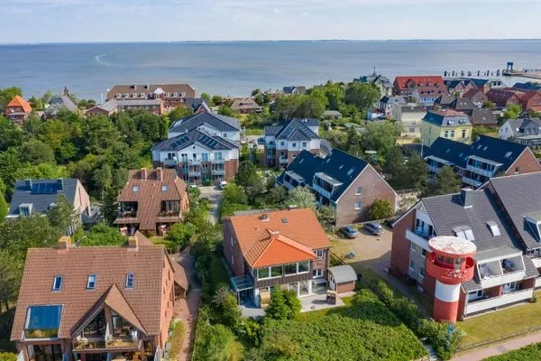 Hauptansicht Haus Kap Hoorn Ferienwohnung Seeblick