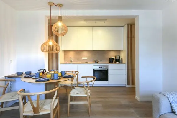 Küche / Küchenzeile Alte Feuerwache Ferienwohnung 8