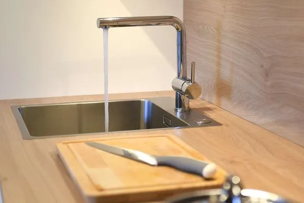 Küche / Küchenzeile Alte Feuerwache Ferienwohnung 8