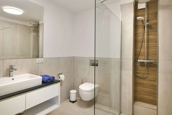 Badezimmer Alte Feuerwache Ferienwohnung 8