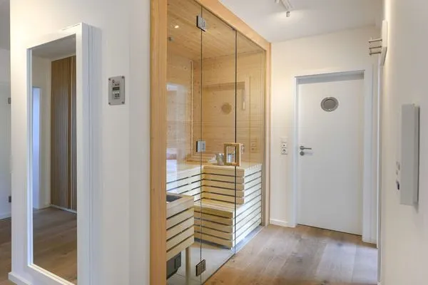 Sauna Alte Feuerwache Ferienwohnung 8