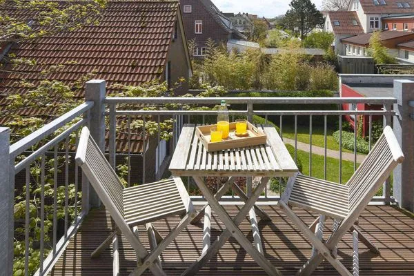 Balkon Alte Feuerwache Ferienwohnung 8