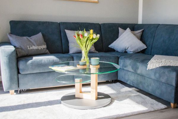 Ferienhaus "Q" - Wohnung 1 Zingst - Wohnzimmer