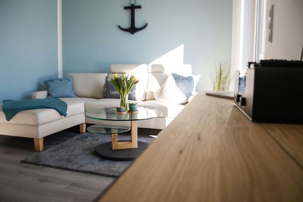 Ferienhaus "Q" - Wohnung 4 Zingst - Wohnzimmer