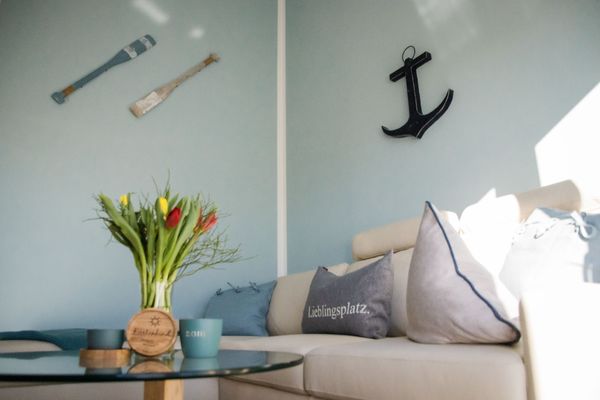 Ferienhaus "Q" - Wohnung 4 Zingst - Wohnzimmer