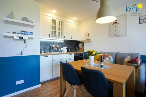 Küche / Küchenzeile Haus Richthofenstraße 20 e Ferienwohnung Dünenwind