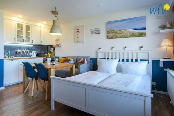 Schlafzimmer Haus Richthofenstraße 20 e Ferienwohnung Dünenwind