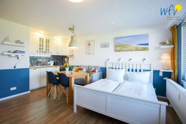 Schlafzimmer Haus Richthofenstraße 20 e Ferienwohnung Dünenwind