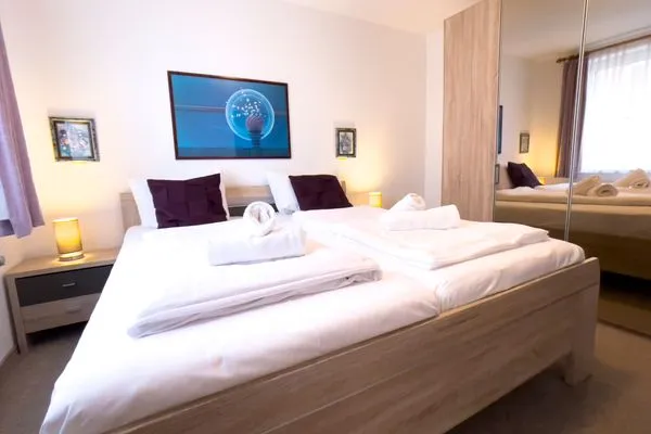 Haus Nordseeperle FeWo  4 Duhnen - Schlafzimmer