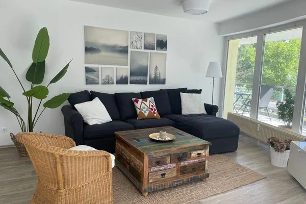 Haus Nordseebrandung FeWo A1.5 Sahlenburg - Wohnzimmer