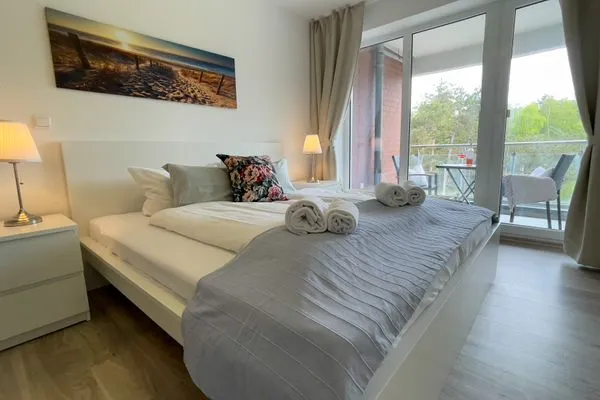 Haus Nordseebrandung FeWo A1.5 Sahlenburg - Schlafzimmer