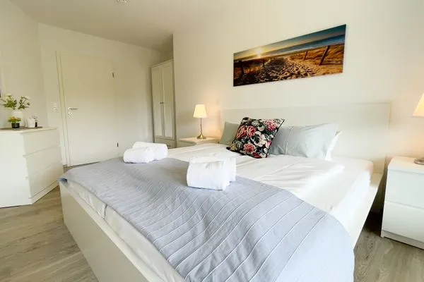 Haus Nordseebrandung FeWo A1.5 Sahlenburg - Schlafzimmer