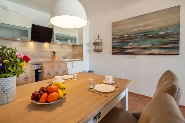 offene Küche Residenz am Strand Wohnung 2-28