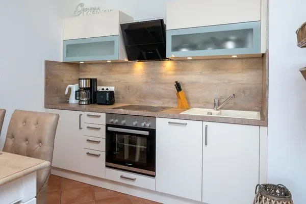 offene Küche Residenz am Strand Wohnung 2-28