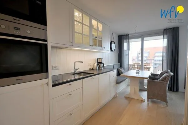 Küche / Küchenzeile Achterhus Ferienwohnung Inseltraum