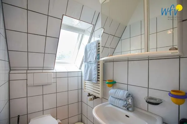 Badezimmer Ferienhaus Theilmeier Ferienhaus Theilmeier Borkum