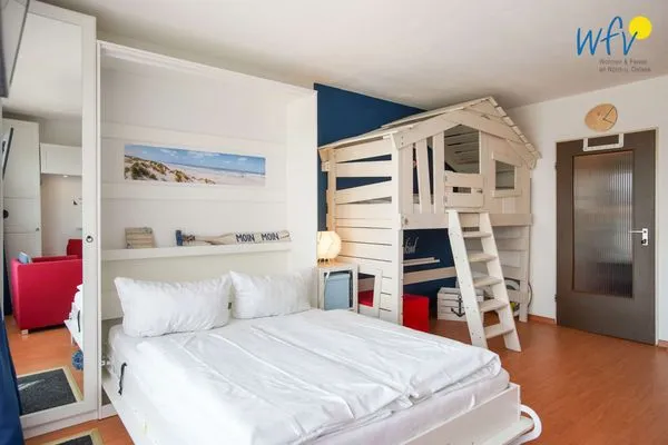 Schlafzimmer Holiday Residenz I Ferienwohnung Küstenkind