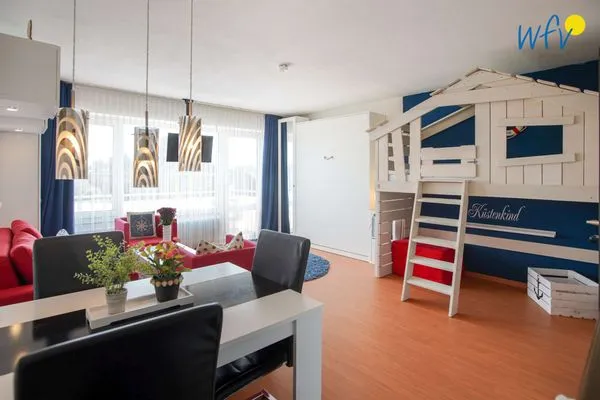 Wohnzimmer Holiday Residenz I Ferienwohnung Küstenkind