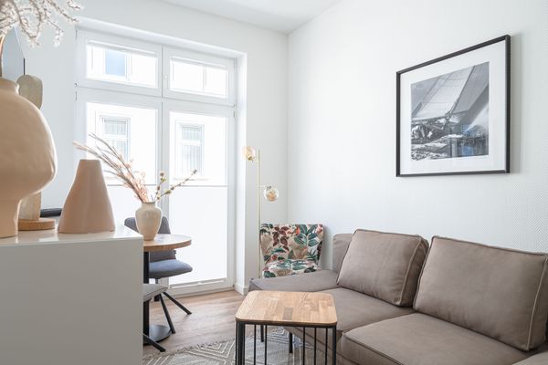 Johouse Apartment 10 Warnemünde - Wohnzimmer