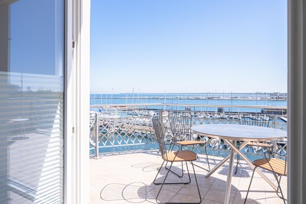 Johouse Apartment 12 Warnemünde - Terrasse
