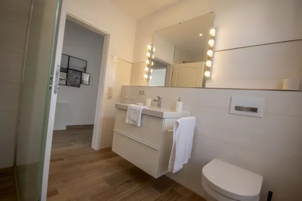 Duhner Strand FeWo 2 Duhnen - Badezimmer