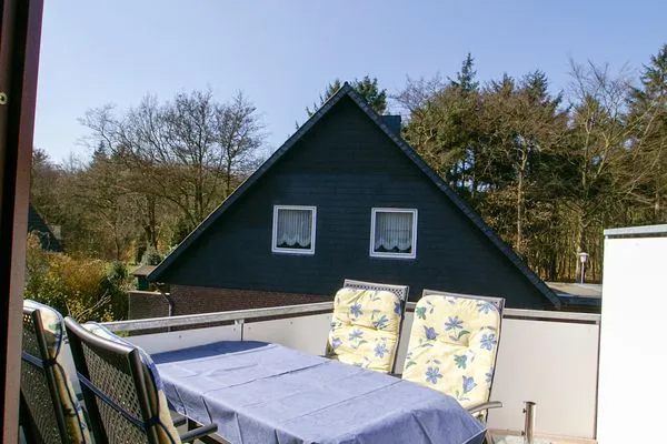 Haus Wexler FeWo 26a-4 OG Sahlenburg - Balkon