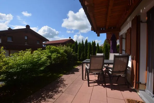 Terrasse  Alpenrose - Feriendorf Via Claudia Haus 53