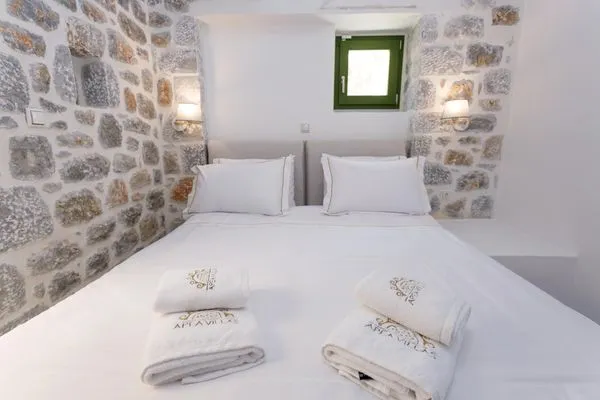 Schlafzimmer  Poseidon-Apea Villas
