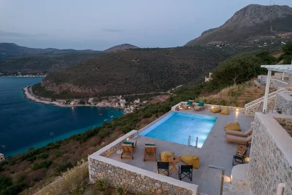 Vogelperspektive  Aris-Apea Villas