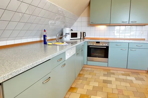 Küche / Küchenzeile  Hus Waterkant 3 Kombüse OG li.